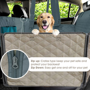 100% Waterproof Dog Car Seat Cover