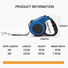 Load image into Gallery viewer, 3/5M Automatic Retractable Leash