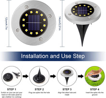 Load image into Gallery viewer, Solar Pathway Lights