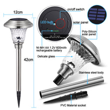 Load image into Gallery viewer, LED Solar Outdoor Garden Light