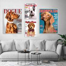 Load image into Gallery viewer, Pet Portrait Magazine Covers