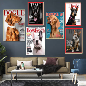 Pet Portrait Magazine Covers